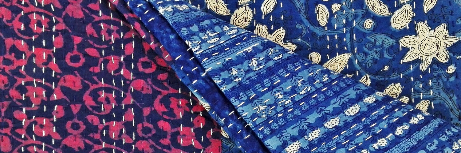 copriletto estivo Kantha