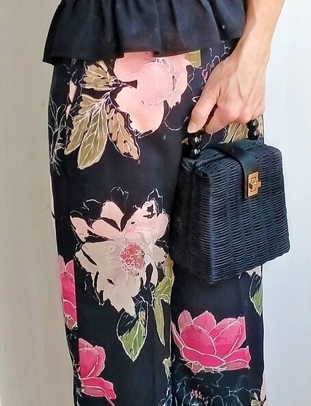 Borsa piccola vimini