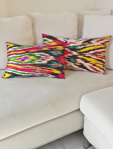 Ikat Pillows