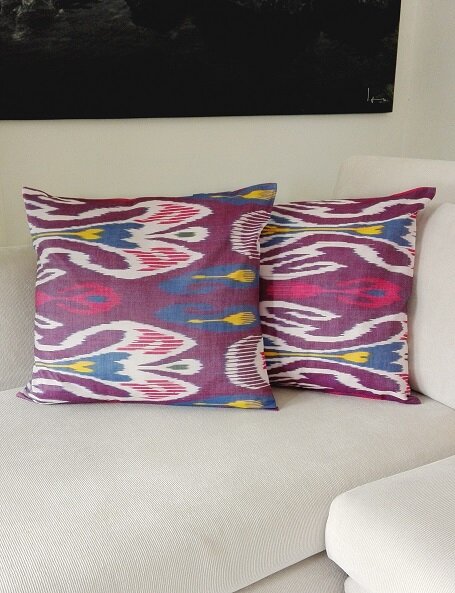 Ikat Pillows