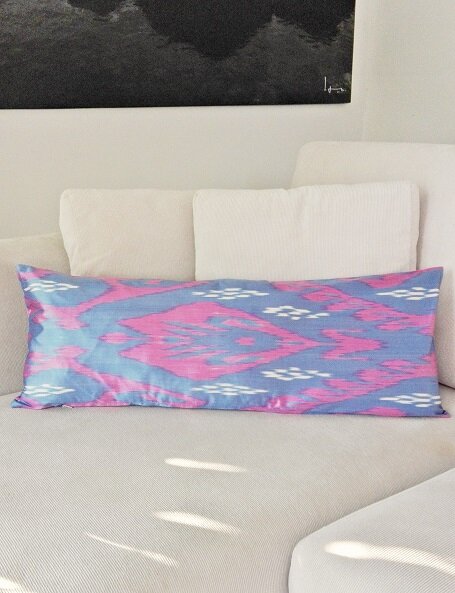 Cuscino divano ikat