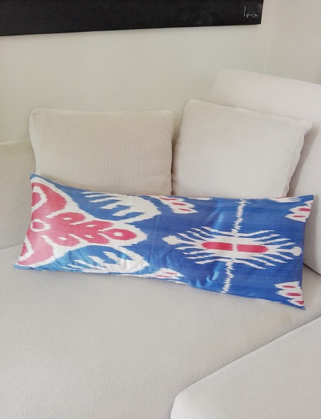 Cuscino lungo Ikat