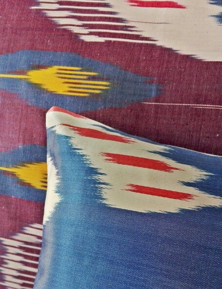 Ikat Cushions