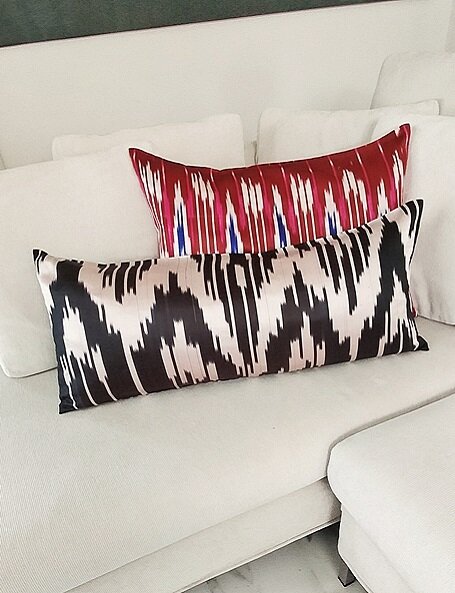 Ikat Cushions