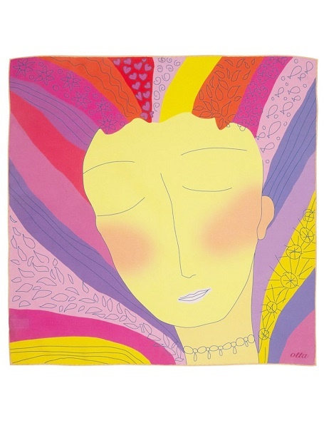 Foulard donna seta