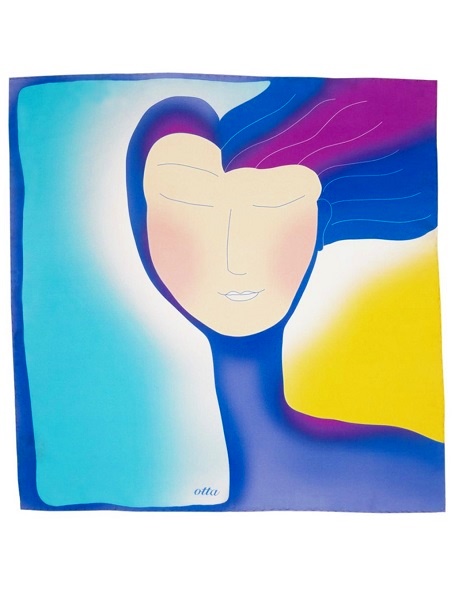 Foulard donna seta 100%