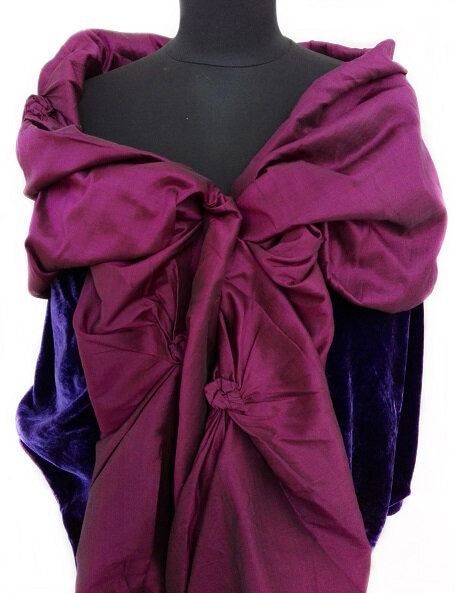 Velvet scarf