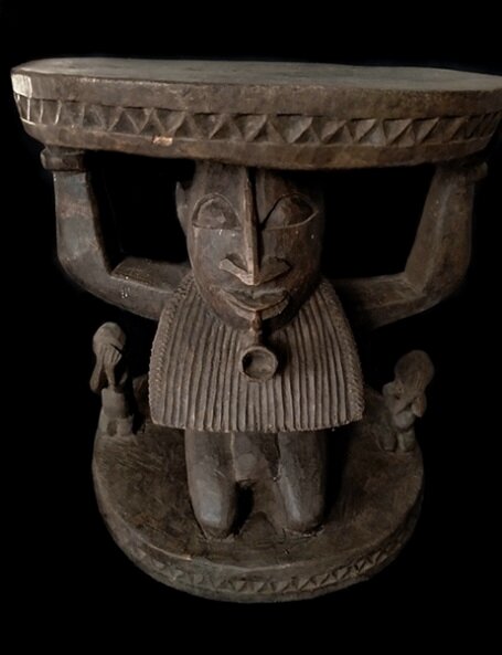 Scultura africana sgabello