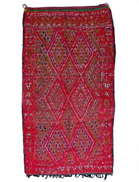 Vintage Moroccan Rug
