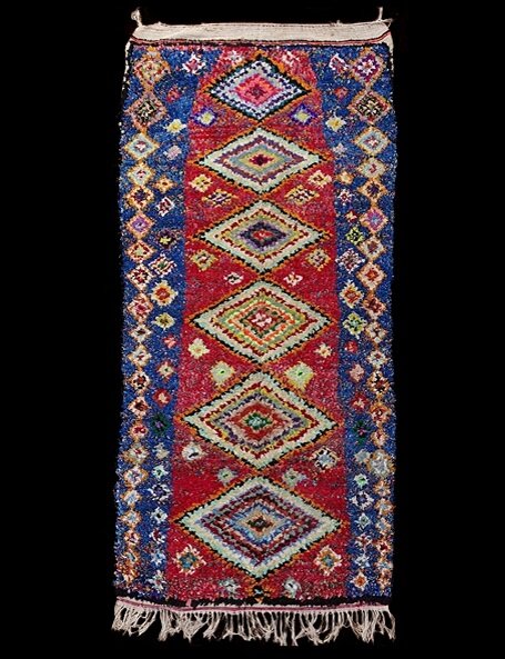 Tappeto corridoio Boucherouite - Moroccan rug runner