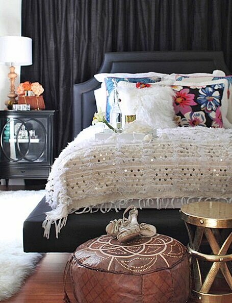 Moroccan wedding blanket