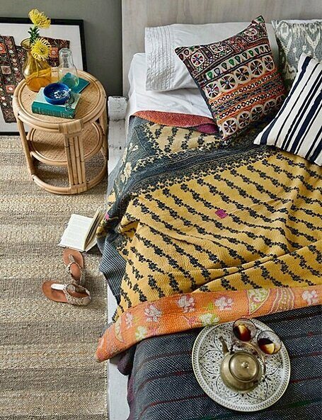 Indian quilt Kantha