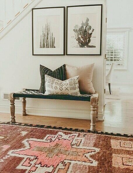 Mud cloth pillows