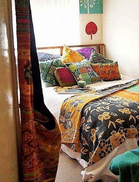 Indian quilt Kantha