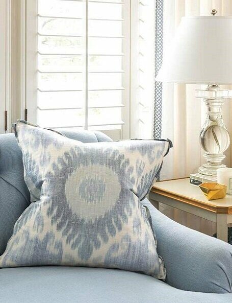 ikat cushion