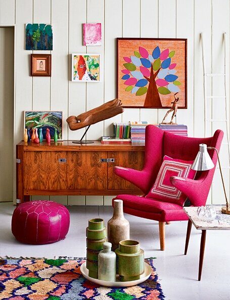 Moroccan pouf