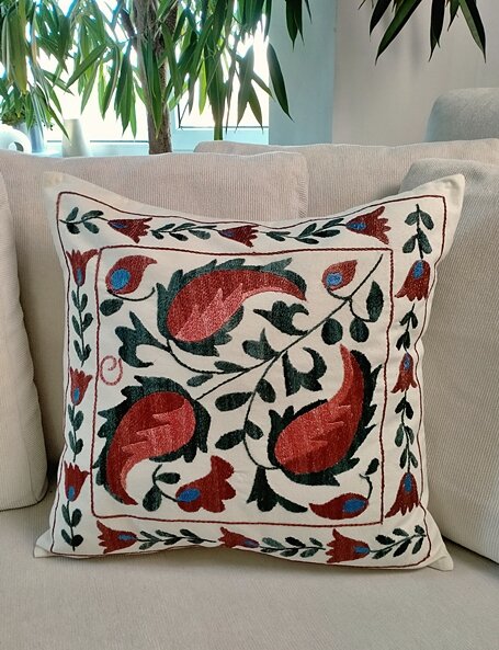 Cuscino arredo Suzani