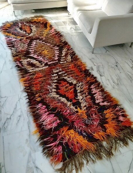 Tappeto pelo lungo Tulu