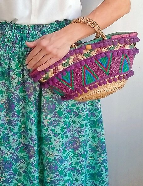 Borsa di paglia piccola