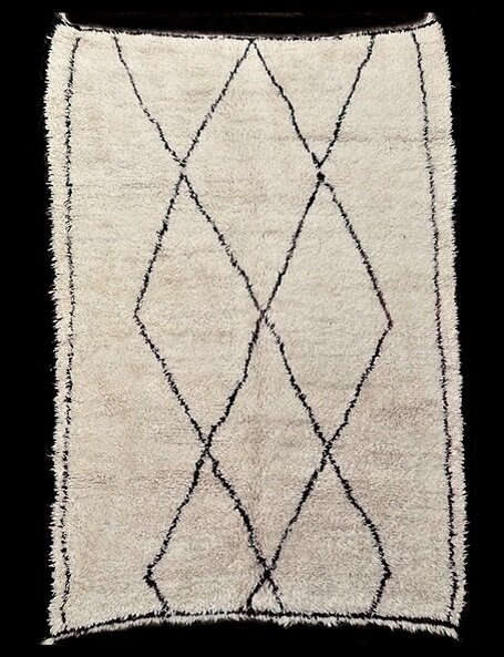 Tappeto vintage Beni Ourain - Vintage rug Beni Ourain