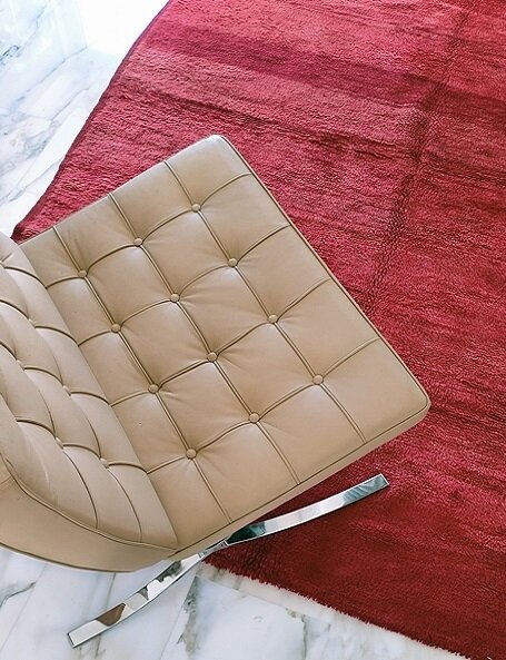 Tappeto rosso Marocco Red Rug