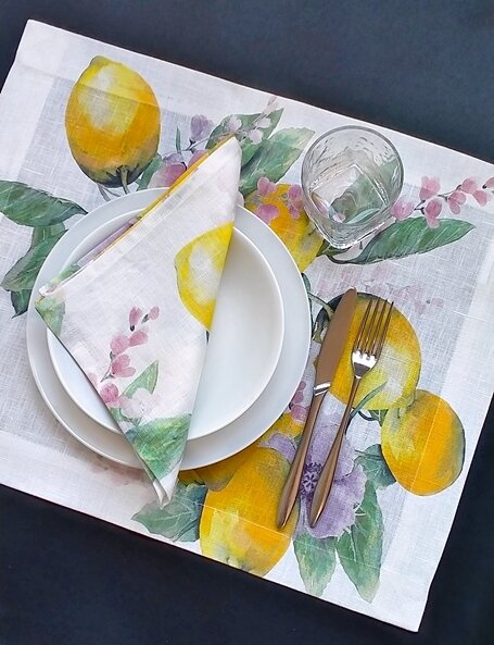 Tovagliette sottopiatto lino - placemats